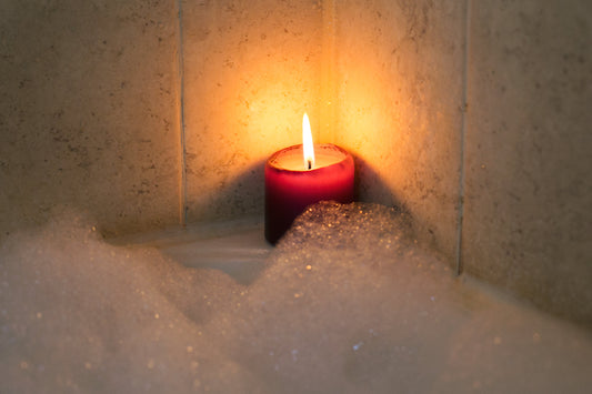 The benefit of scented candles!